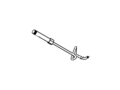 Dodge ZW67SZ6AC KNOB AND LINK Door Latch