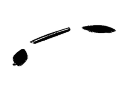 Dodge 68465609AA BEZEL Hood