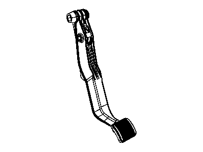 Dodge 52009944AB PEDAL Clutch