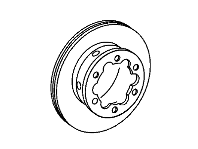 Mopar VVA03606AA Pad Kit Disc Brake VVA03606AA Mopar Pad Kit Disc Brake Illustration 1 of 1
