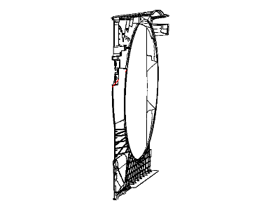 Mopar 55056943AE Shroud Fan