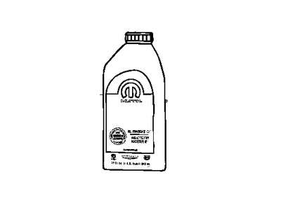 Jeep 68231020AA ENGINE OIL 5W40 Quart