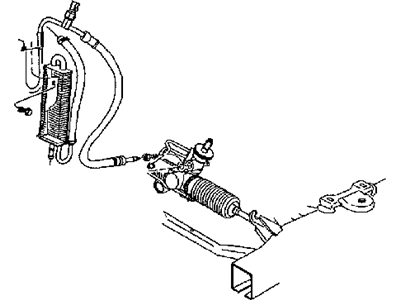 Dodge 52106944AC HOSE Power Steering Return
