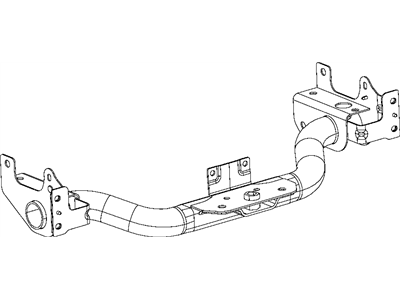 Mopar 55398273AC Receiver Kit Trailer Tow