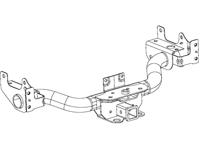 Mopar 55398274AC Receiver Kit Trailer Tow