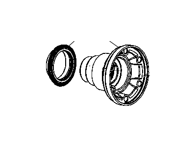 Jeep 68142963AA FLANGE Drive Shaft