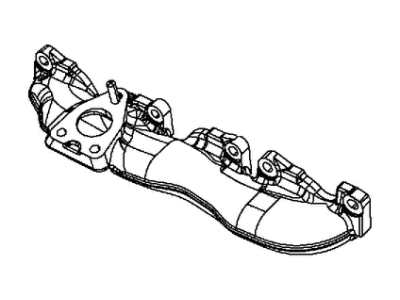 Jeep 68275186AA MANIFOLD Exhaust