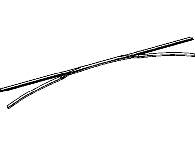 Jeep 68018983AA Lower Molding