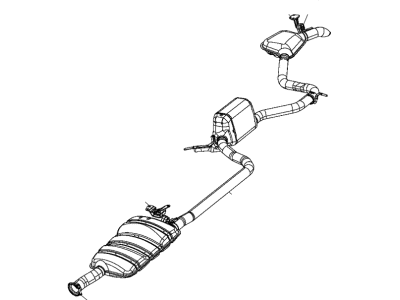 Chrysler Voyager Exhaust Hanger - 68250056AA