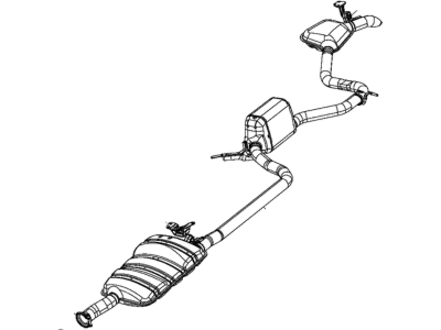 2022 Chrysler Pacifica Exhaust Hanger - 68257860AA