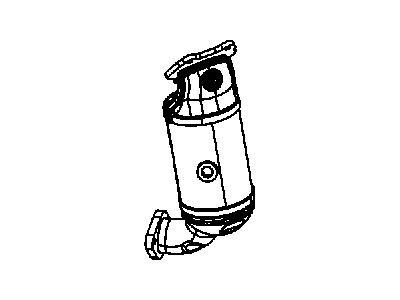 Ram 68036150AG MANIFOLD Exhaust and Catalytic Converter