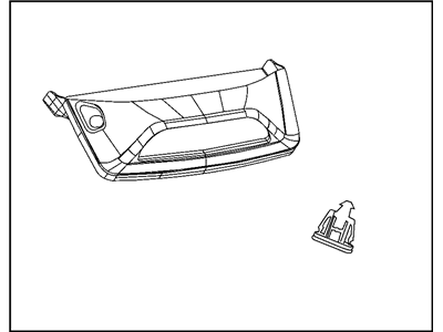 Dodge 82209601AD SPOILER KIT Tailgate - Rear