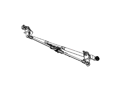 Jeep 68194932AA PIVOT AND LINKAGE Wiper