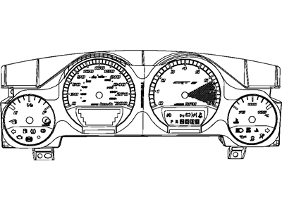 Dodge 5172651AA CLUSTER Instrument Panel