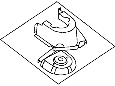 Mopar 5012736AG Panel Front Strut Mounting 5012736AG Mopar Panel Front Strut Mounting Illustration 1 of 1