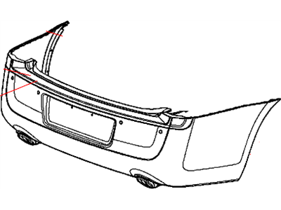Chrysler 68212552AA FASCIA Rear