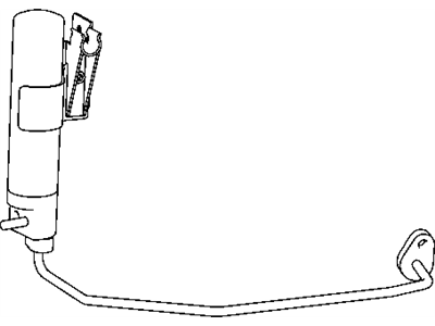 Mopar 5058902AC Drier Receiver 5058902AC Mopar Drier Receiver Illustration 1 of 1