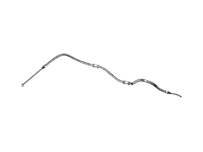 Ram ProMaster 1500 Parking Brake Cable - 68169258AB