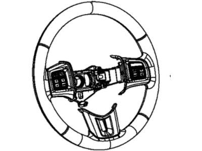Ram 5SD99DX9AA WHEEL Steering