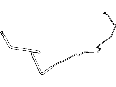 Dodge 5032266AE TUBE Fuel Return