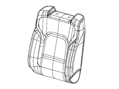 Mopar 7EN22TU6AA Cover Front Seat Back