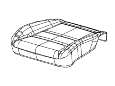 Mopar 7EN24TU6AA Cover Front Seat Cushion