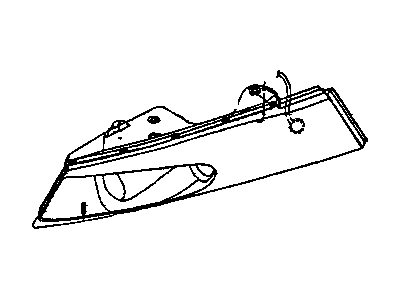 Chrysler QF41VY3AD HEADLAMP