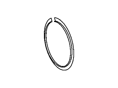 Mopar 52107936AA Snap Ring 52107936AA Mopar Snap Ring Illustration 1 of 1
