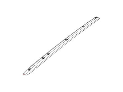 Jeep 68088703AC MOLDING Roof Without Rack