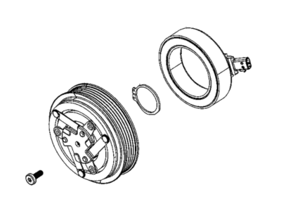 Mopar 68319157AA Clutch Overhaul Kit A/C Compressor