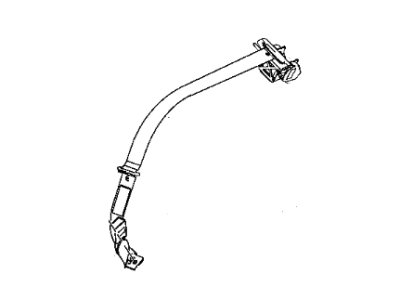 Mopar XS771D5AB Seat Belt Retractor XS771D5AB Mopar Seat Belt Retractor Illustration 1 of 1