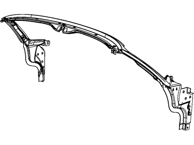 Dodge 1BQ67HYDAC FRAME Windshield