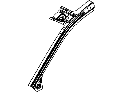 Mopar 68053636AA Panel A Pillar Inner