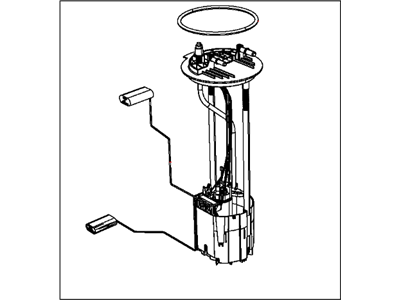 RL084721AA Mopar Module Kit Fuel Pump/Level Unit Illustration 1 of 1