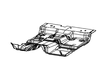 Mopar 6NT59DX9AD Mat Floor Vinyl Floor Covering