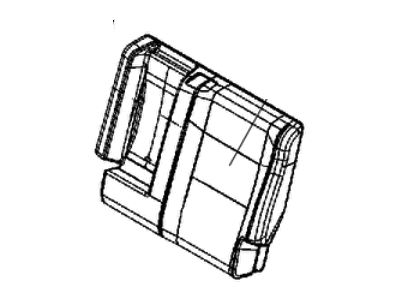 Mopar 5PJ27HL1AC Cover Rear Seat Back Left Mopar 5PJ27HL1AC Cover Rear Seat Back Left