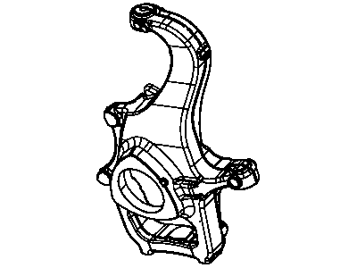Chrysler 52113229AD KNUCKLE Front