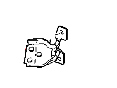 Jeep 55177026AB HINGE Door