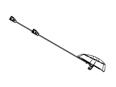 Chrysler 5091987AA ANTENNA Base Cable And Bracket