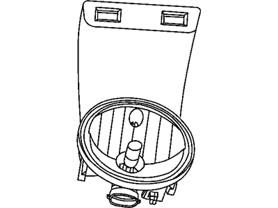 Dodge Fog Light - 55076941AB