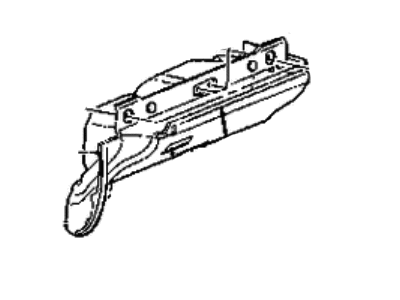 Jeep 5DW84SAZ Glove Box Door