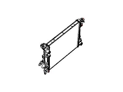 Dodge 55056682AC RADIATOR Engine Cooling