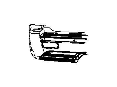 Jeep 68036603AA Black Out Tape