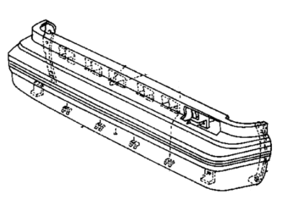 1991 Dodge Spirit Bumper - 4451607