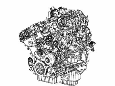 Jeep 68233205AG Engine