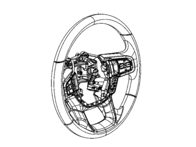 Ram 6WR752X7AA WHEEL Steering