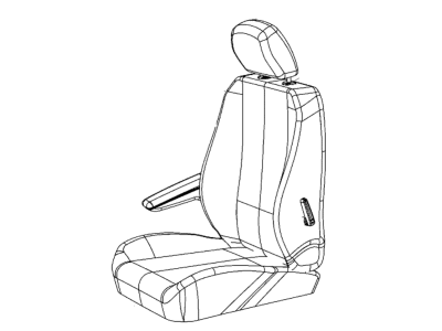 Dodge 7CZ10PMHAA COVER Front Seat Back