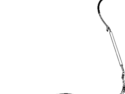 Dodge 4721494AE CABLE Parking Brake