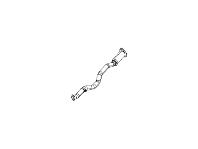 Jeep 68105882AE PIPE Exhaust Front