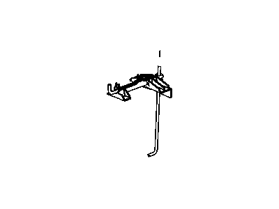 Mopar 5116495AA Retainer Battery